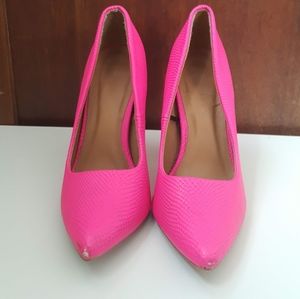 Hot Pink High Heels